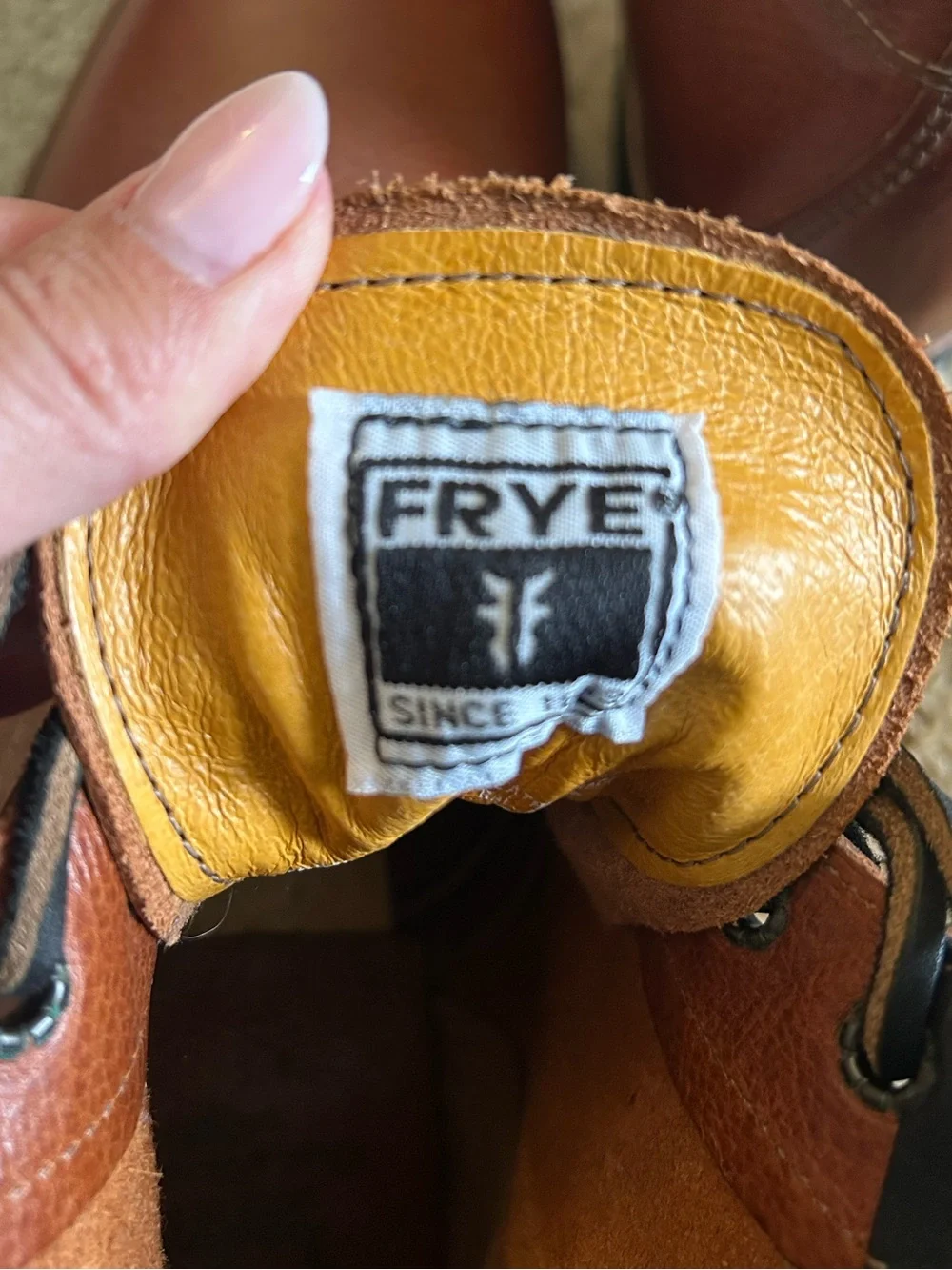 Frye arkansas boot